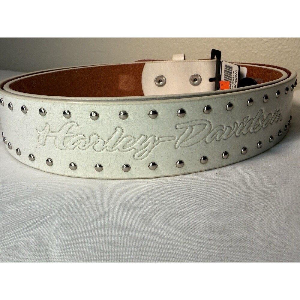 Harley-Davidson 1995 Vintage Leather Belt No Buckle